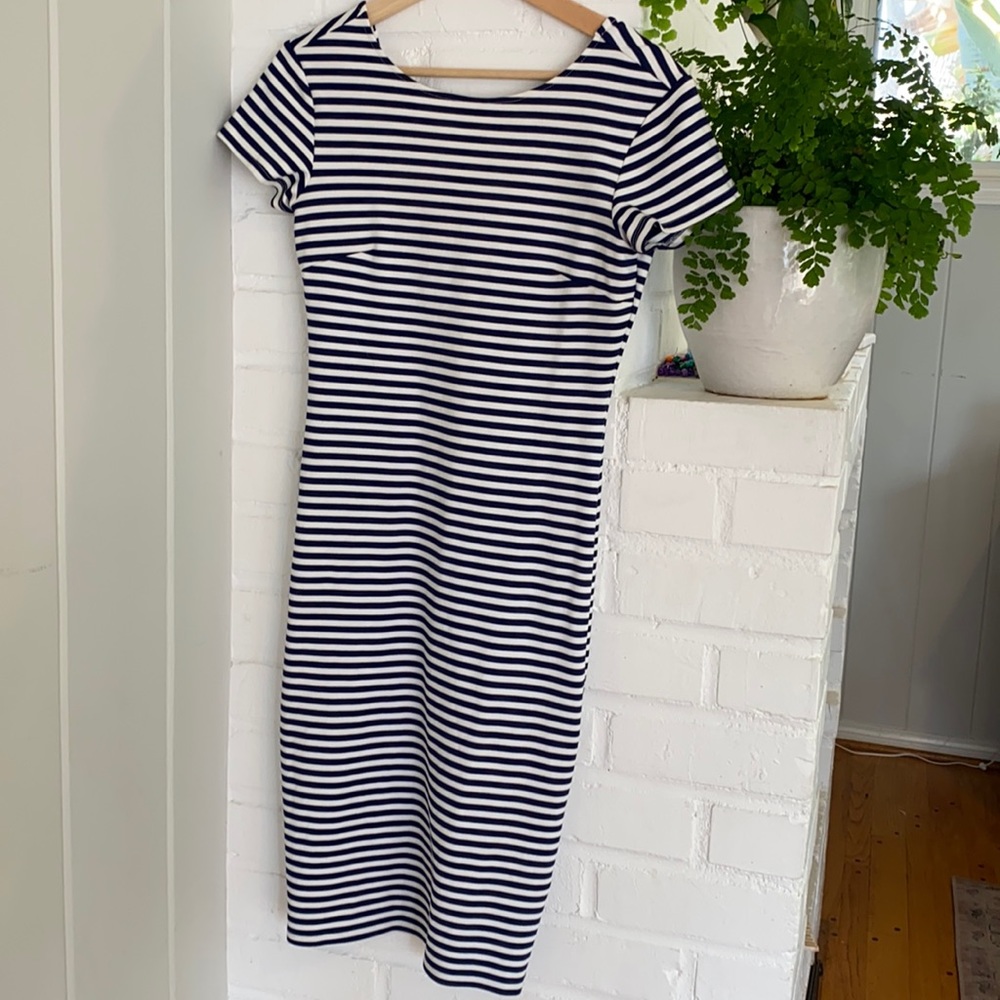 Felicity & Coco Striped Body Con Dress